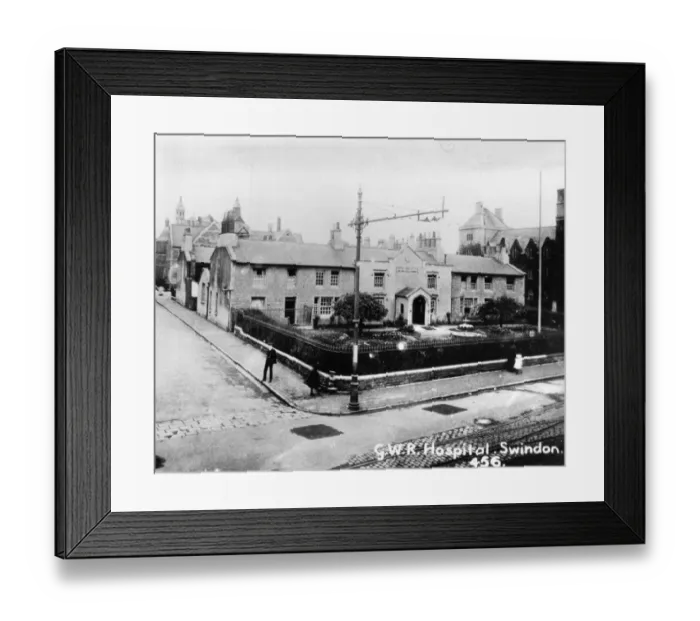 Framed Print : Medical Fund Hospital, c1910 Framed Print : Medical Fund Hospital, c1910