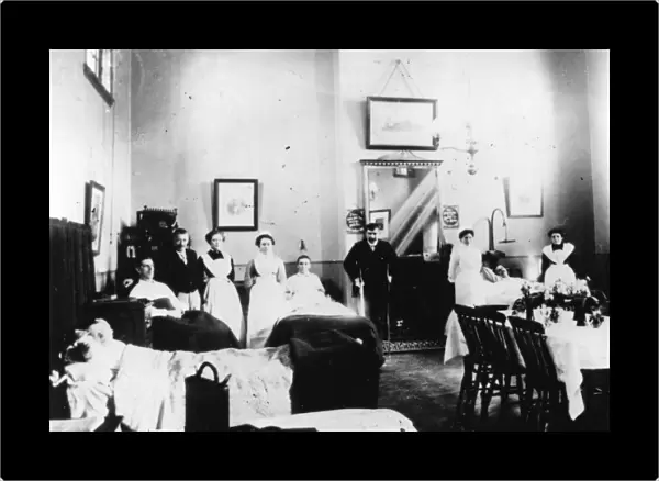 Medical Fund Hospital staff and patients, c1890