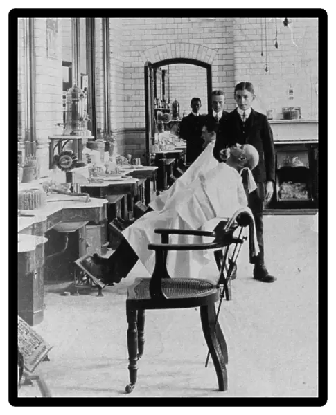 Medical Fund Hairdressing Room, Milton Road, c1910
