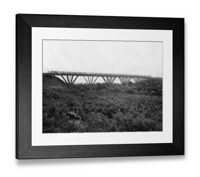 Framed Print : Perran Viaduct, c1920s