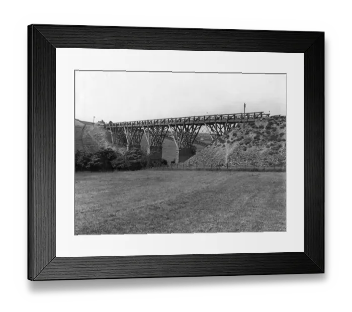 Framed Print : Ringwell Viaduct, c1920s Framed Print : Ringwell Viaduct, c1920s