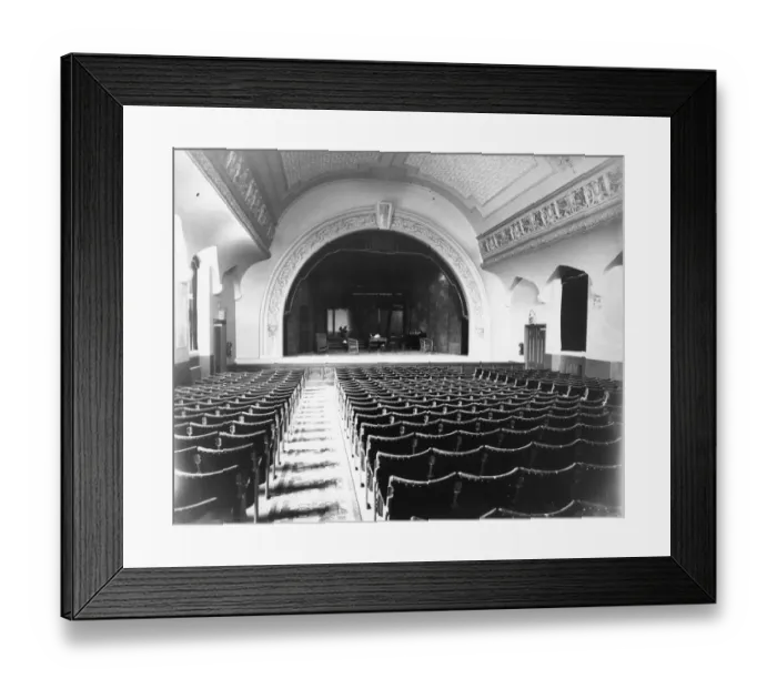 Framed Print : Mechanics Institute Theatre, c1931