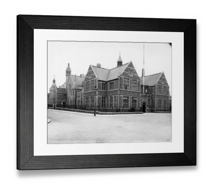 Framed Print : Mechanics Institute, c1910