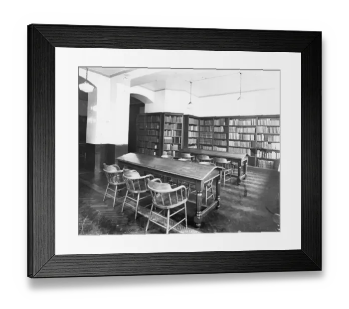 Framed Print : Mechanics Institute Reference Library, 1931 Framed Print : Mechanics Institute Reference Library, 1931