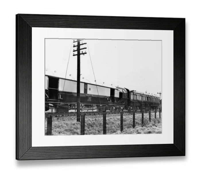 Framed Print : Post Office Sorting Van, 1929