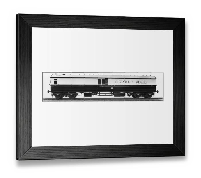 Framed Print : Post Office Sorting Van, c1932 Framed Print : Post Office Sorting Van, c1932