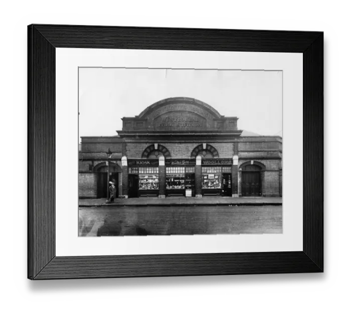 Framed Print : Westbourne Park Station, London, c. 1920