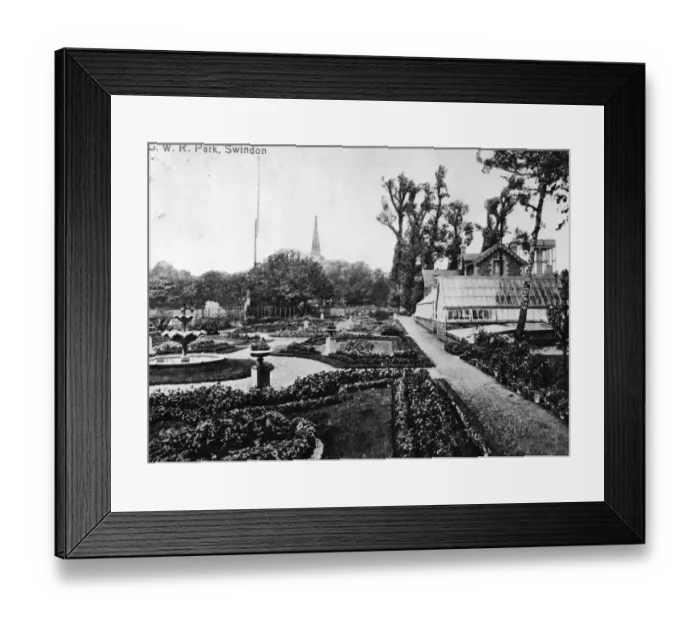 Framed Print : GWR Park, c1890s