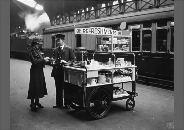 GWR Refreshment Department Platform Trolley, May 1937