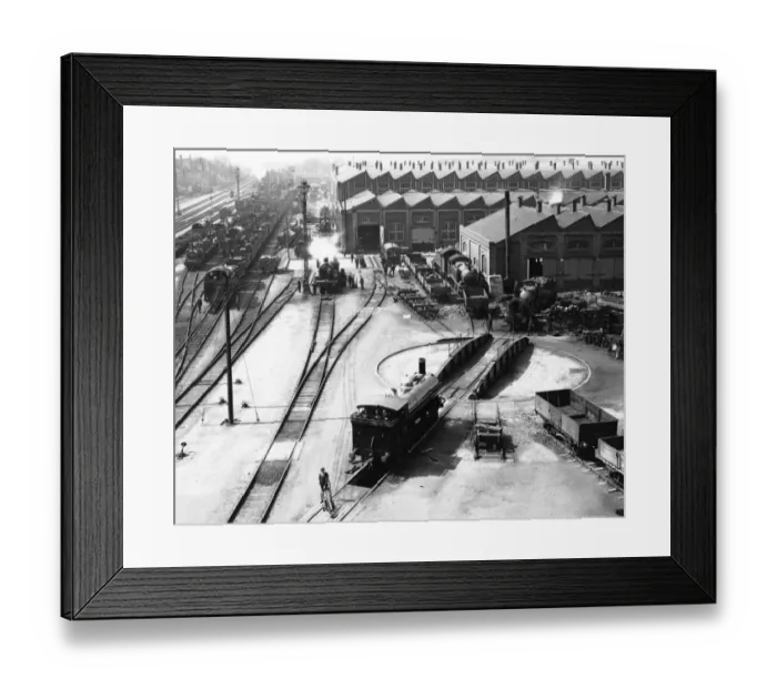 Framed Print : Swindon Works, 1908 Framed Print : Swindon Works, 1908