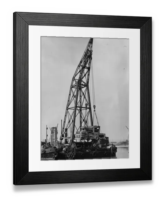 Framed Print : Newport Docks, 1949 Framed Print : Newport Docks, 1949