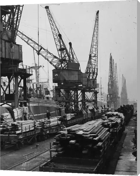Newport Docks, 1947
