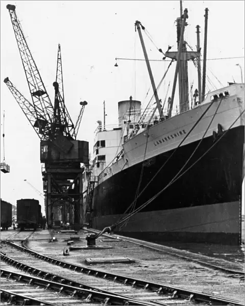 Newport Docks, 1950