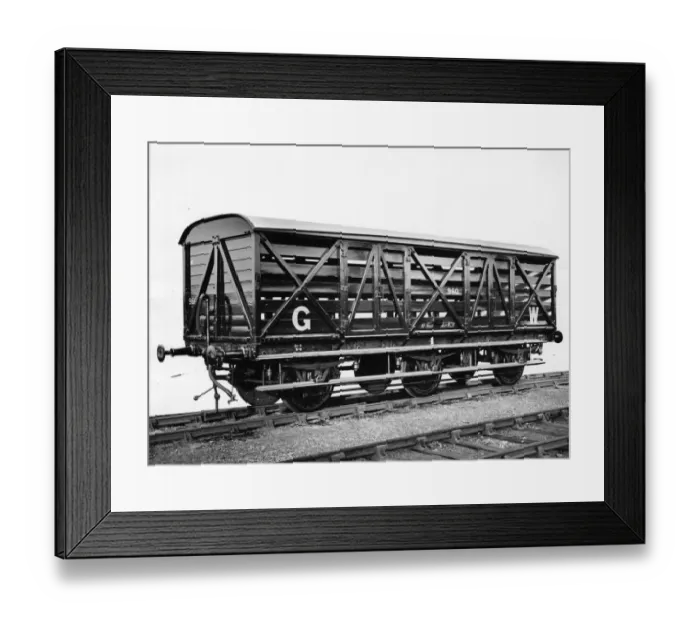 Framed Print : Six wheeled Siphon, No 960