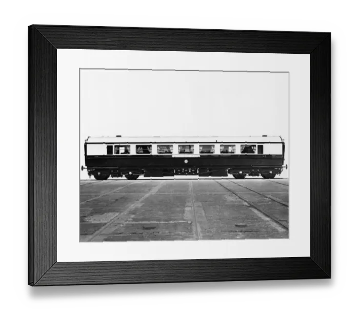 Framed Print : Buffet Car No 9631