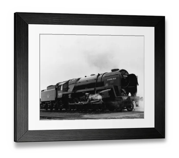 Framed Print : No 92220 Evening Star, in steam