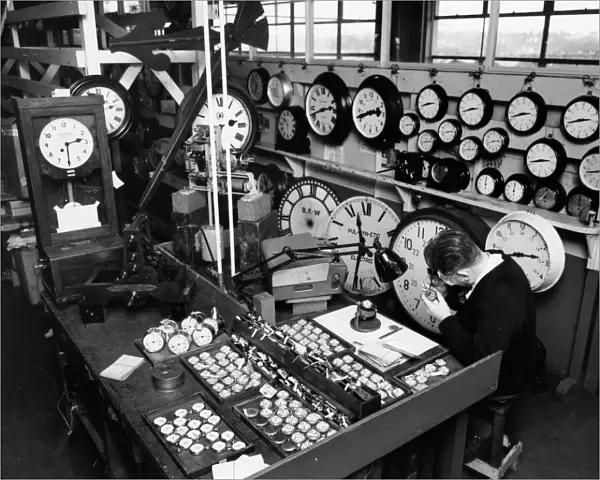 Reading Signal Works, Clock Shop, 1969
