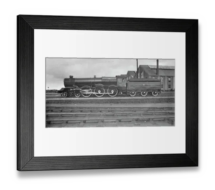 Framed Print : King Class Locomotive, No 6029, King Stephen