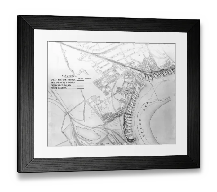 Framed Print : Alexandra Dock, Newport Framed Print : Alexandra Dock, Newport