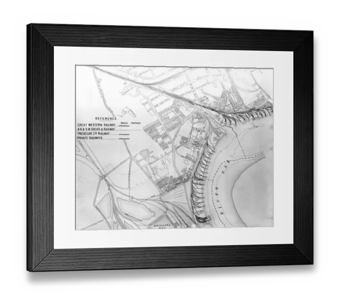 Framed Print : Alexandra Dock, Newport Framed Print : Alexandra Dock, Newport