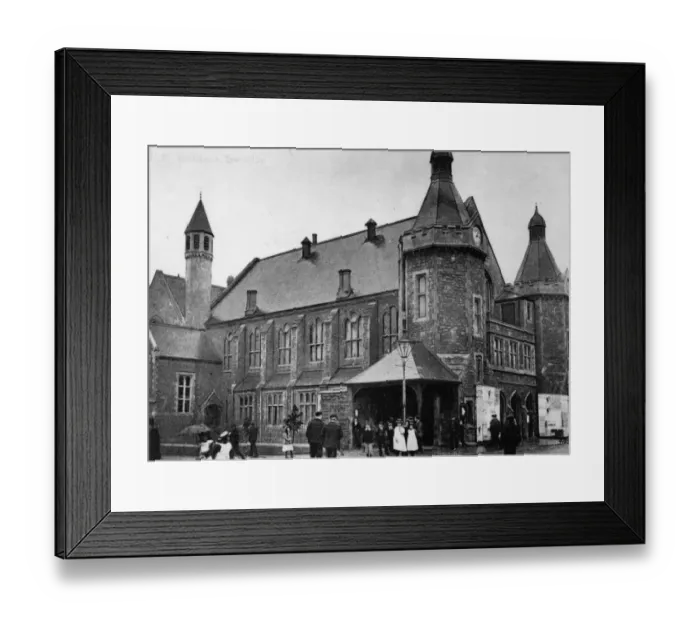 Framed Print : Mechanics Institute c. 1914
