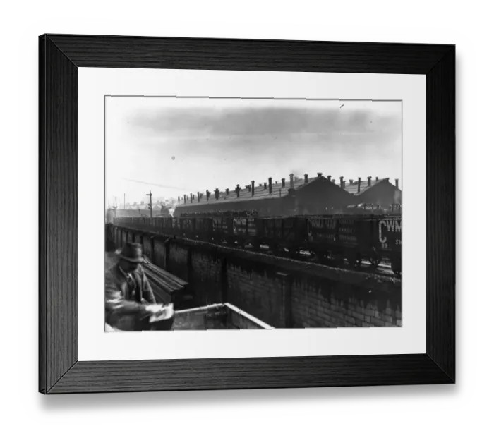 Framed Print : East Dock Engine Shed, Cardiff