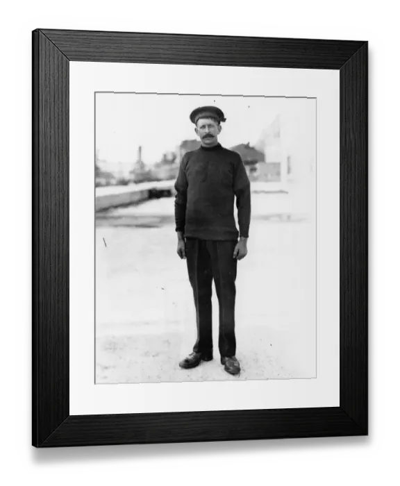 Framed Print : GWR Sailor, 1922 Framed Print : GWR Sailor, 1922