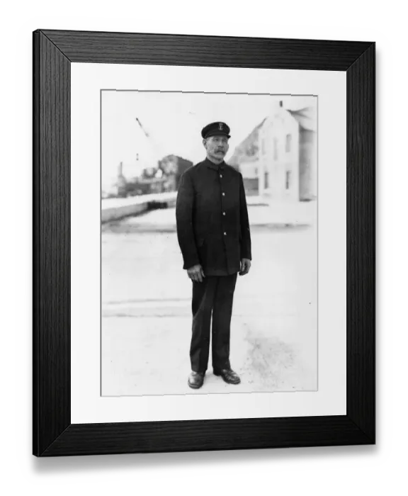 Framed Print : GWR Sailor, 1922 Framed Print : GWR Sailor, 1922