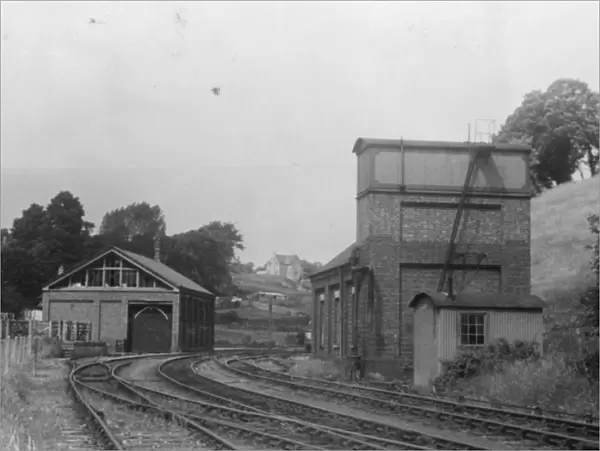 Tetbury Goods Shed and Engine Shed, Gloucestershire, c. 1940s