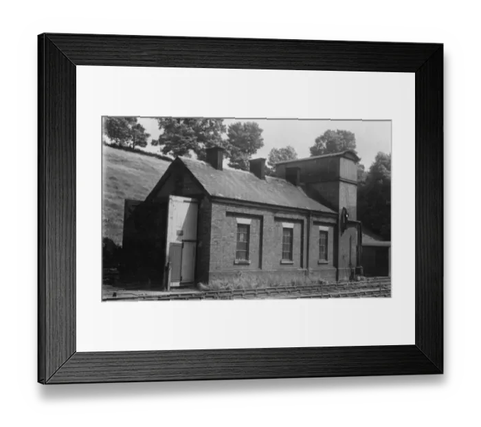 Framed Print : Tetbury Engine Shed, Gloucestershire, c. 1940s