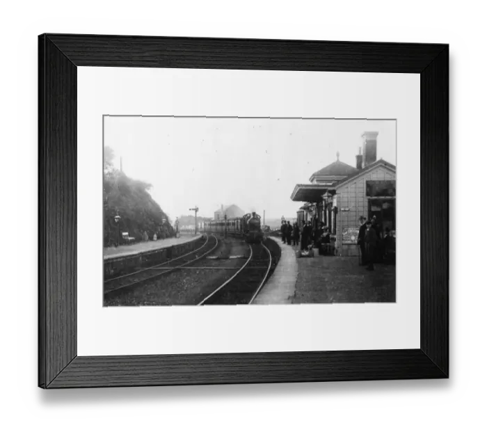 Framed Print : Horrabridge Station, Devon, c. 1900