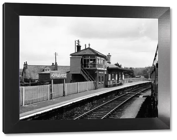 Horrabridge Station, Devon, August 1954