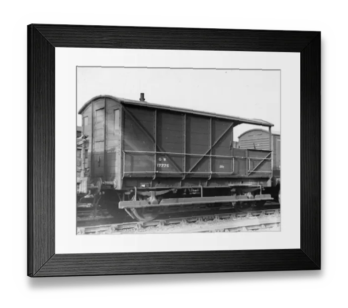 Framed Print : Toad Brake Van Framed Print : Toad Brake Van