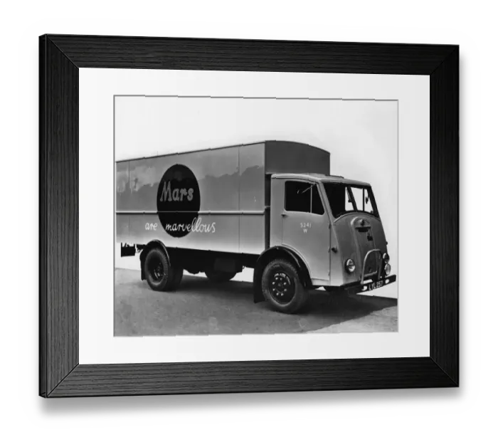 Framed Print : 5 Ton Dennis Lorry, 1951