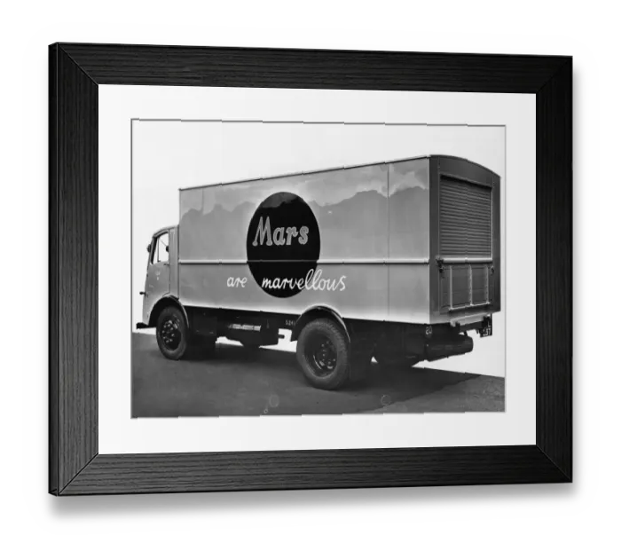 Framed Print : 5 Ton Dennis Lorry, 1951 Framed Print : 5 Ton Dennis Lorry, 1951