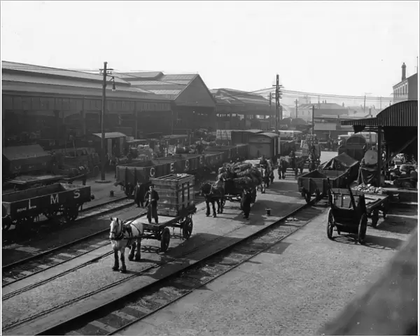 Cardiff Newtown Goods Yard, 1924