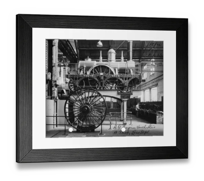 Framed Print : North Star in A Shop, Swindon Works, 1953 Framed Print : North Star in A Shop, Swindon Works, 1953