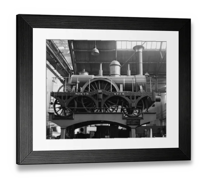 Framed Print : North Star in A Shop, Swindon Works, 1953
