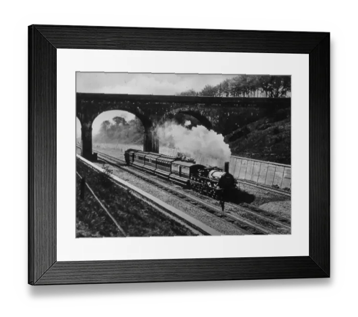 Framed Print : The Last Broad Gauge Locomotive, May 1892 Framed Print : The Last Broad Gauge Locomotive, May 1892