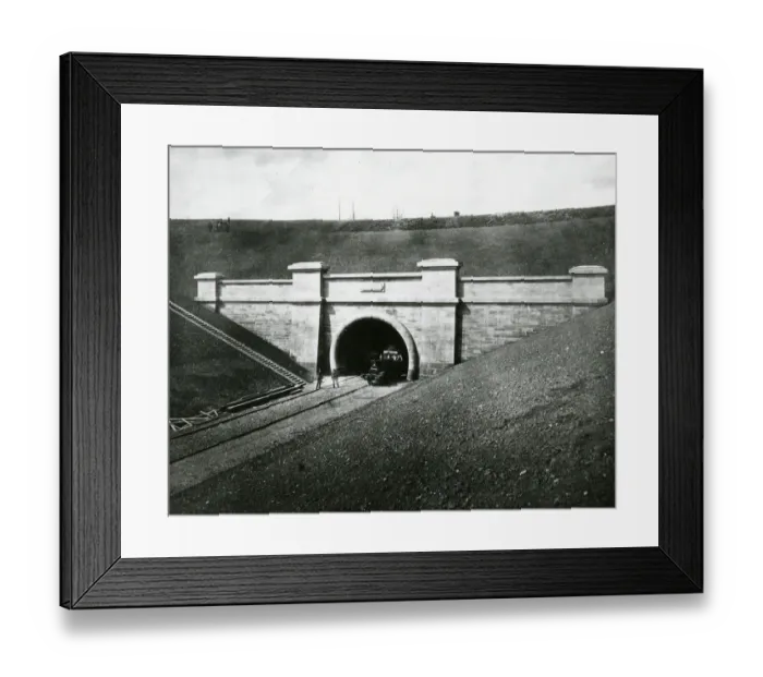 Framed Print : The Severn Tunnel, c1886 Framed Print : The Severn Tunnel, c1886