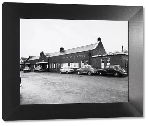 Haverfordwest Station, Pembrokeshire, 1966