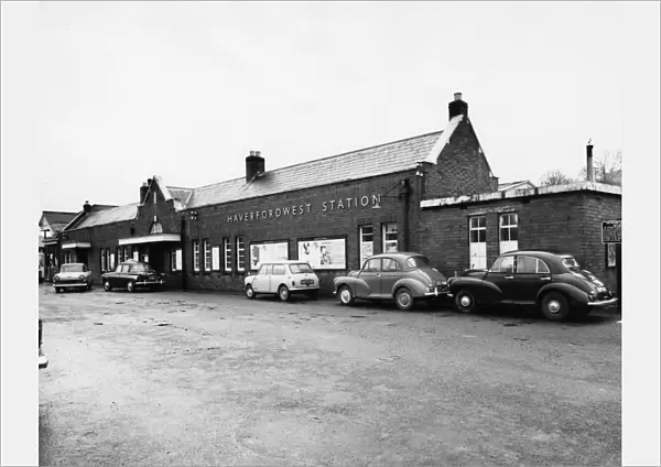 Haverfordwest Station, Pembrokeshire, 1966