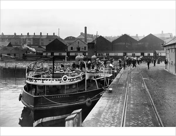 GWR Plymouth Millbay Docks, c1920s