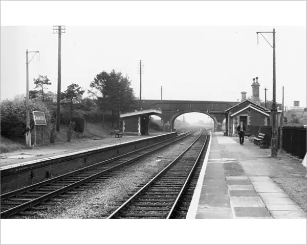 Dauntsey Station, c. 1960