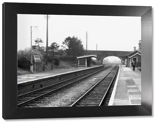 Dauntsey Station, c. 1960