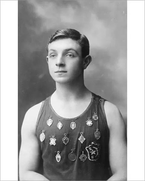 Thomas Lewis, member of the Swindon Amateur Swimming Club