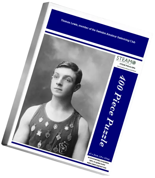 Thomas Lewis, member of the Swindon Amateur Swimming Club