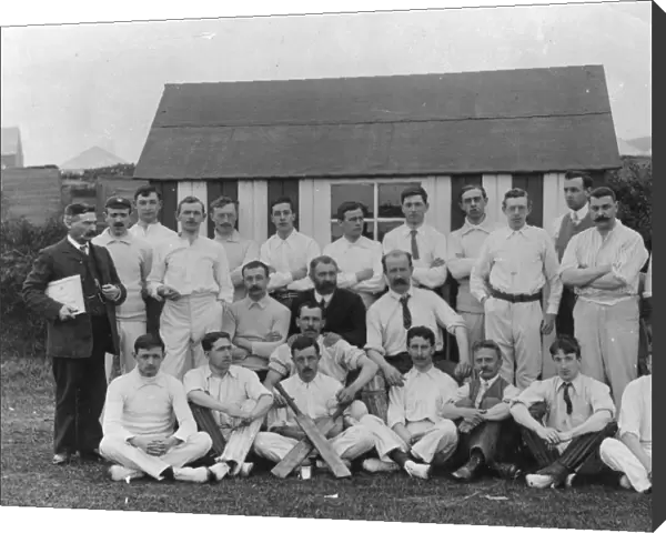 Swindon Works, Drawing Office Cricket Team, c. 1906