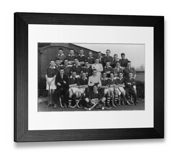 Framed Print : GWR (Swindon) Athletic Association Hockey Teams, 1935 Framed Print : GWR (Swindon) Athletic Association Hockey Teams, 1935