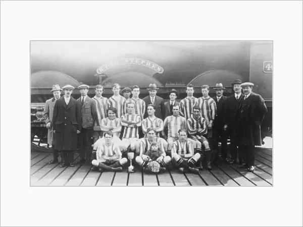 Swindon Loco Department Football Team, 1921-1922